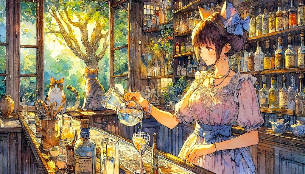 猫のいるバー