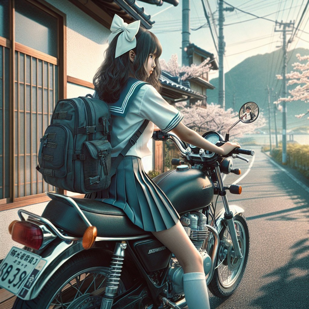 バイク通学