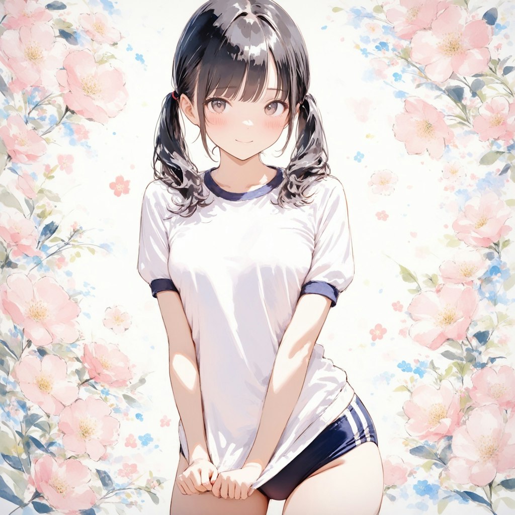 黒髪ツインテール#3