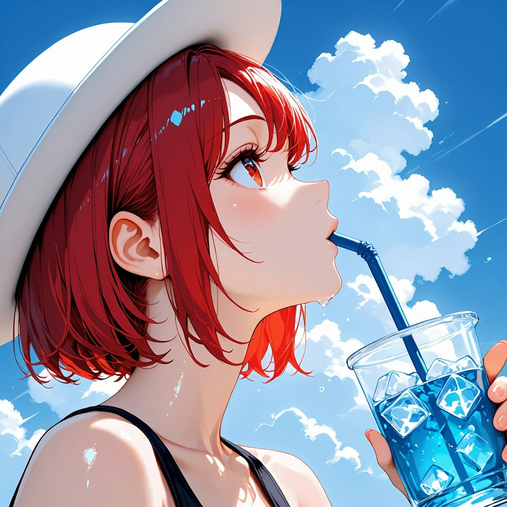 暑い💦