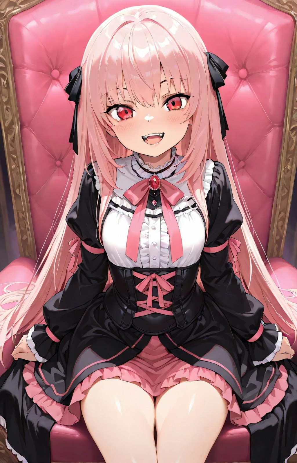 ピンクゴスロリ少女💓