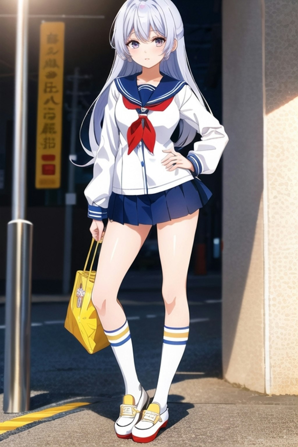 セーラー服の女の子