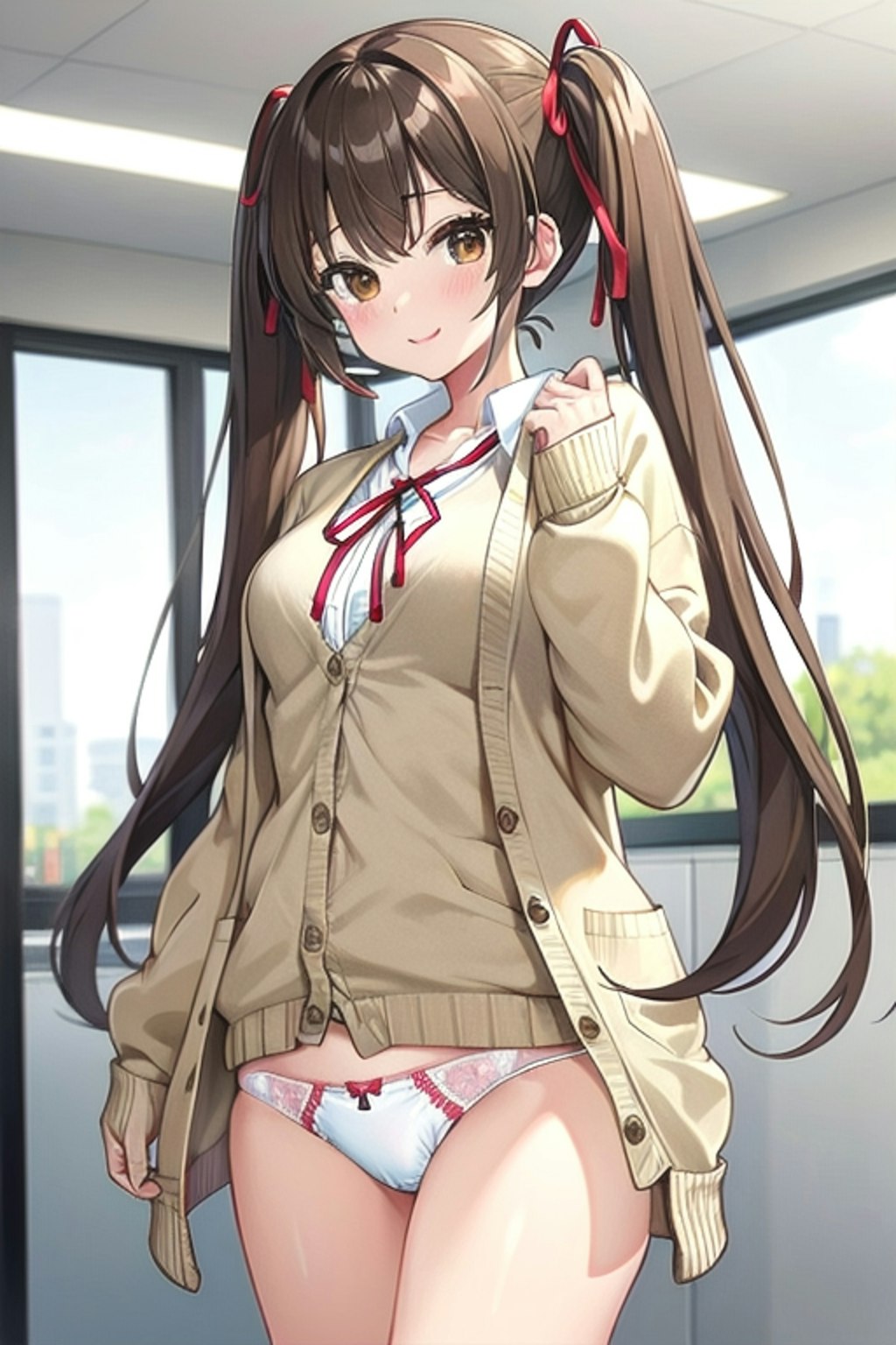 School twintails girl