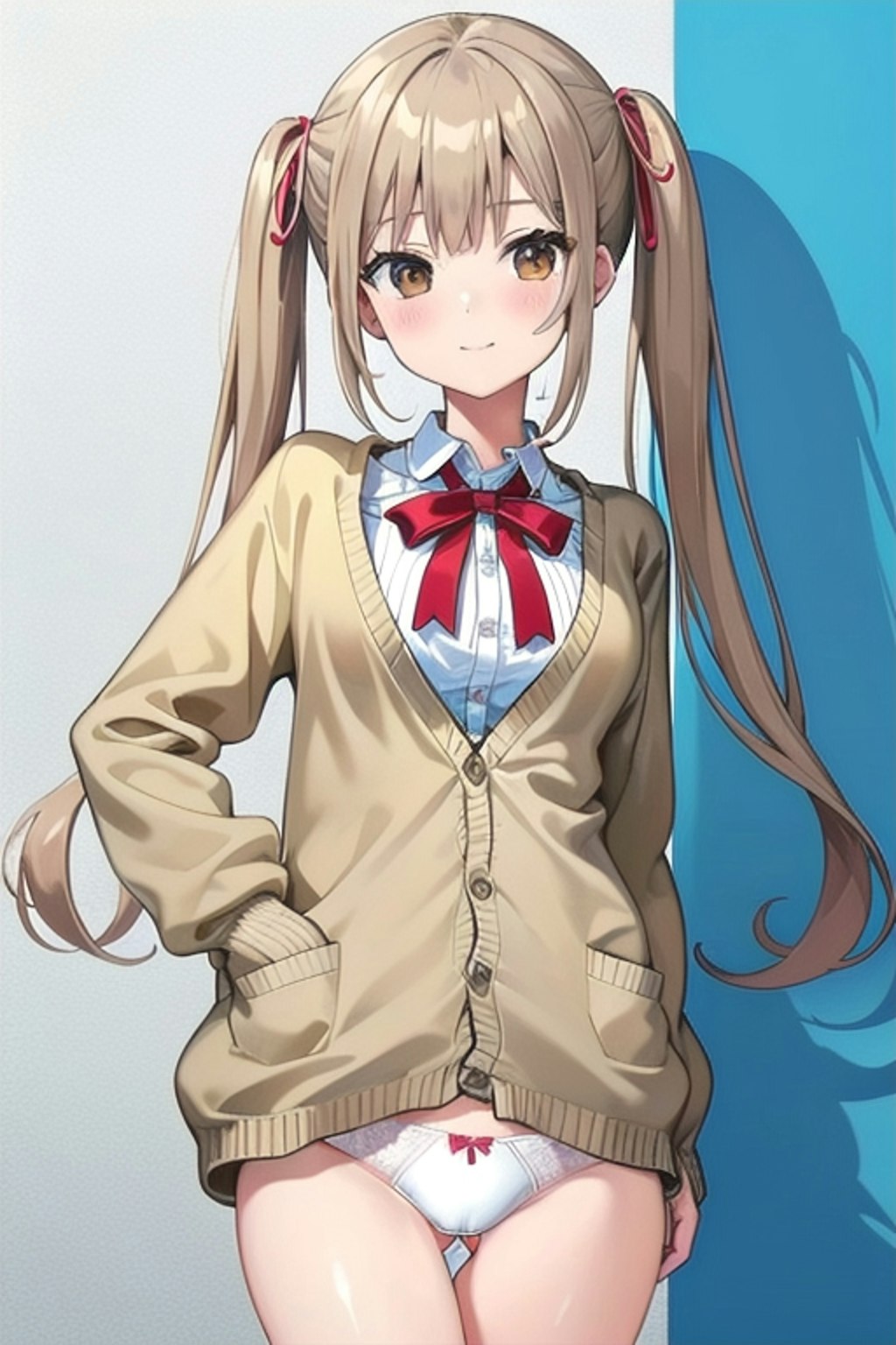 School twintails girl