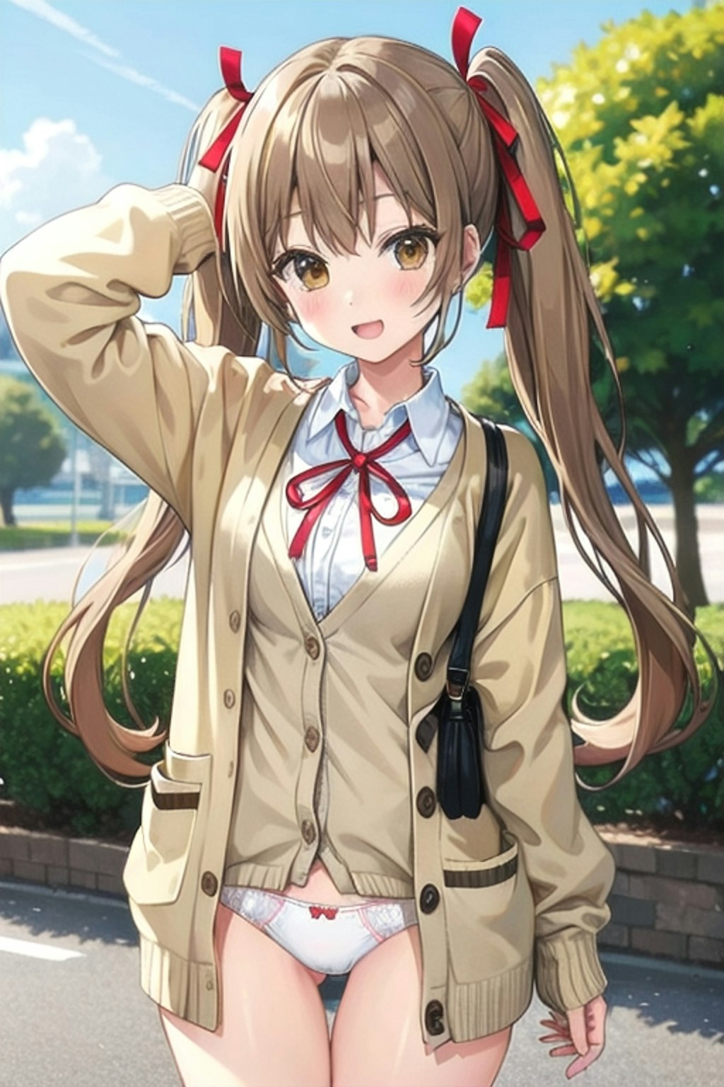 School twintails girl