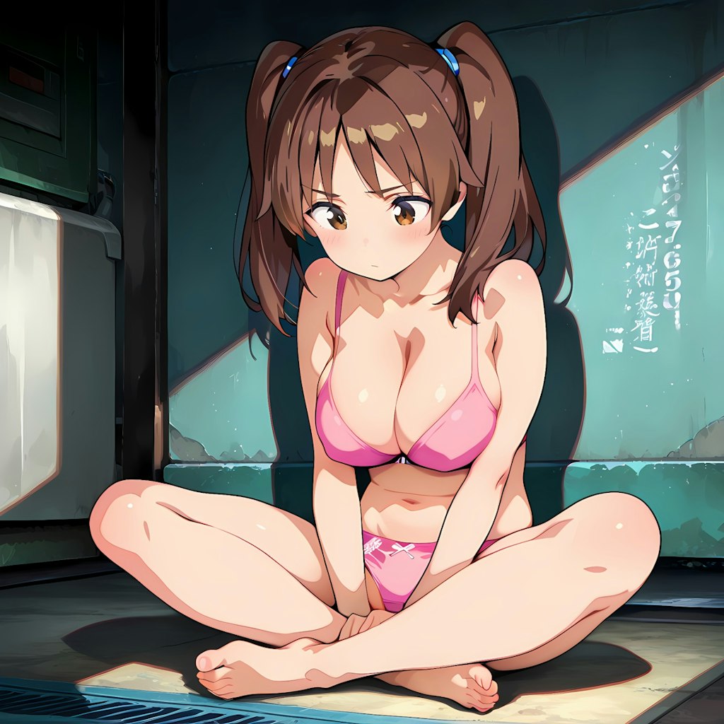 ピンクのパンティ