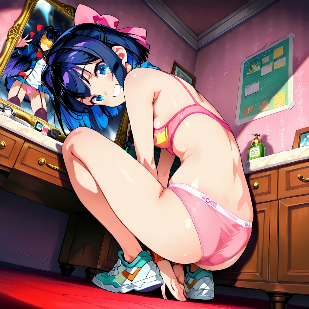 ピンクのパンティ