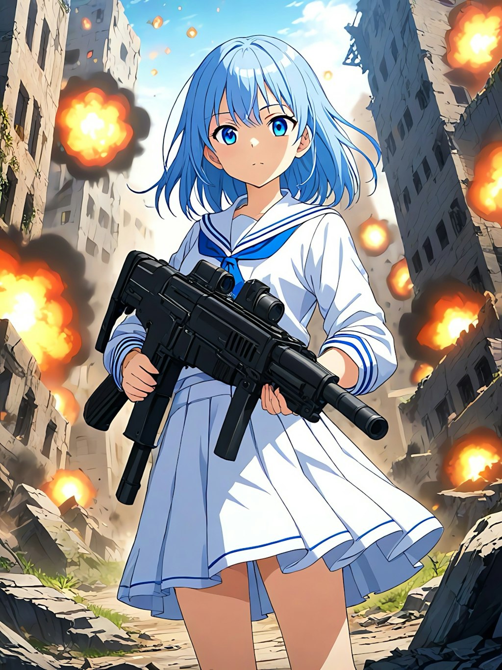 セーラー服と機関銃