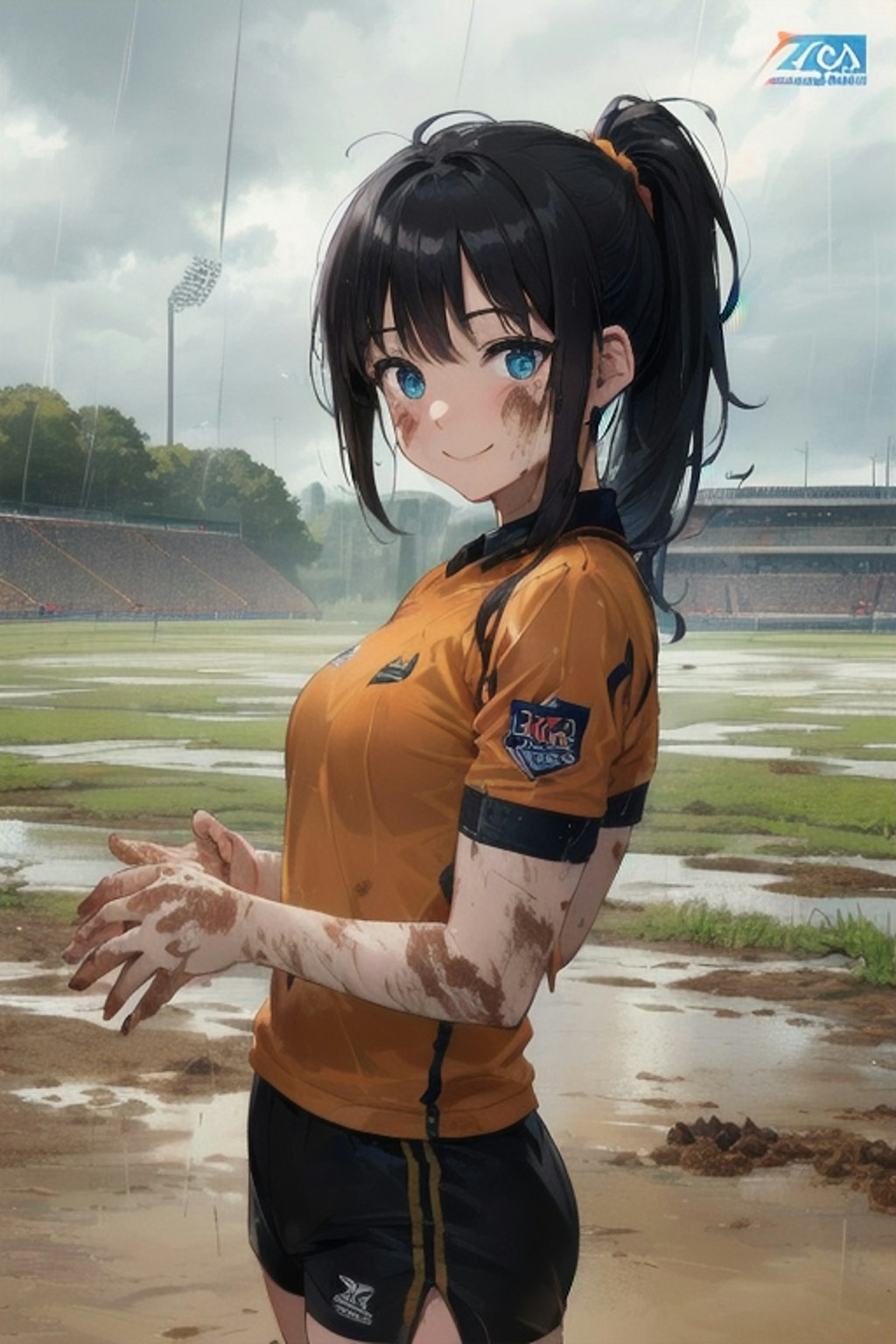 🏉泥まみれの女子ラグビー 53