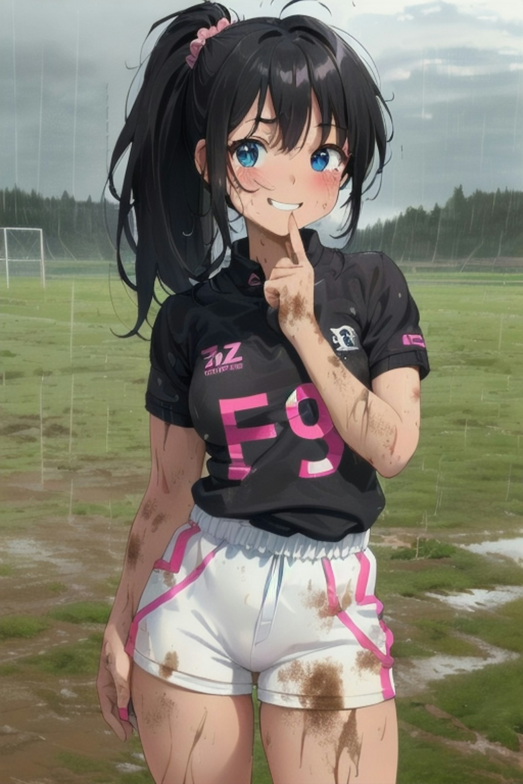 🏉泥まみれの女子ラグビー 53