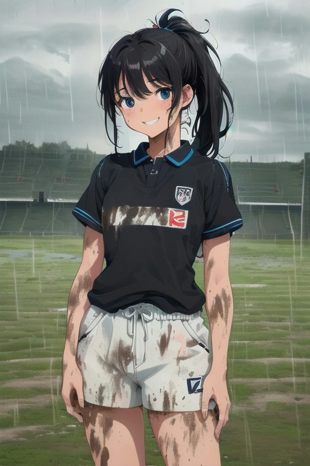 🏉泥まみれの女子ラグビー 53