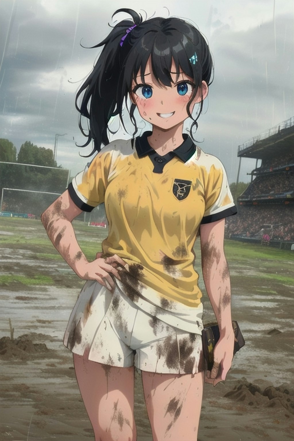 🏉泥まみれの女子ラグビー 53