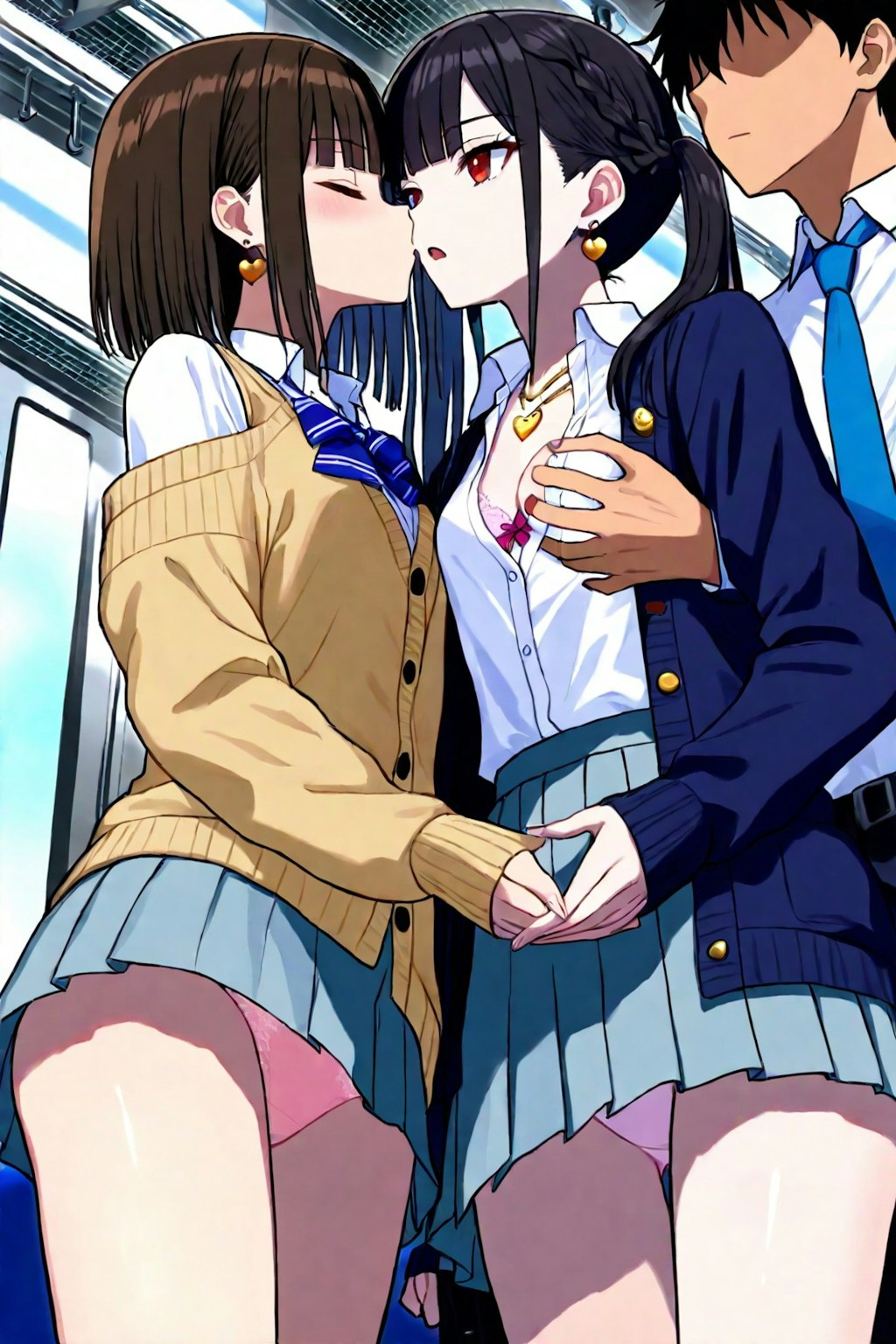 百合痴漢