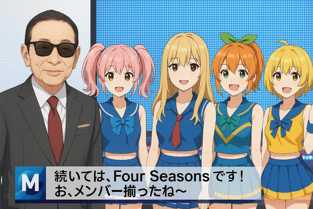 【累計28,000いいね記念】遅咲き崖っぷちアイドル？Four seasons