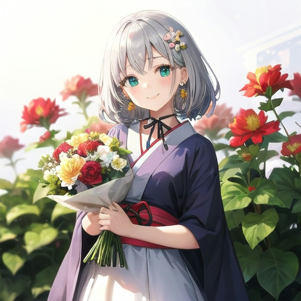 花の少女８