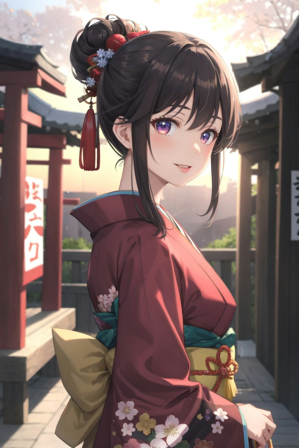 V4B:kimono girl