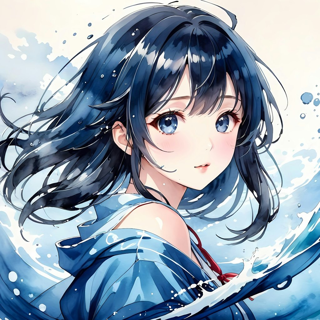 水。