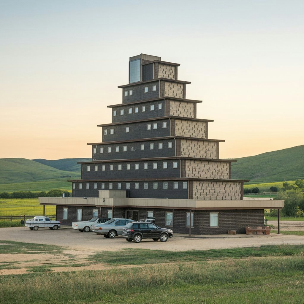 バベルの塔ぽい建築