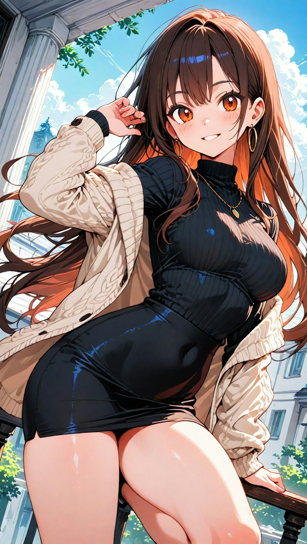 読者モデルっぽいお姉さん達