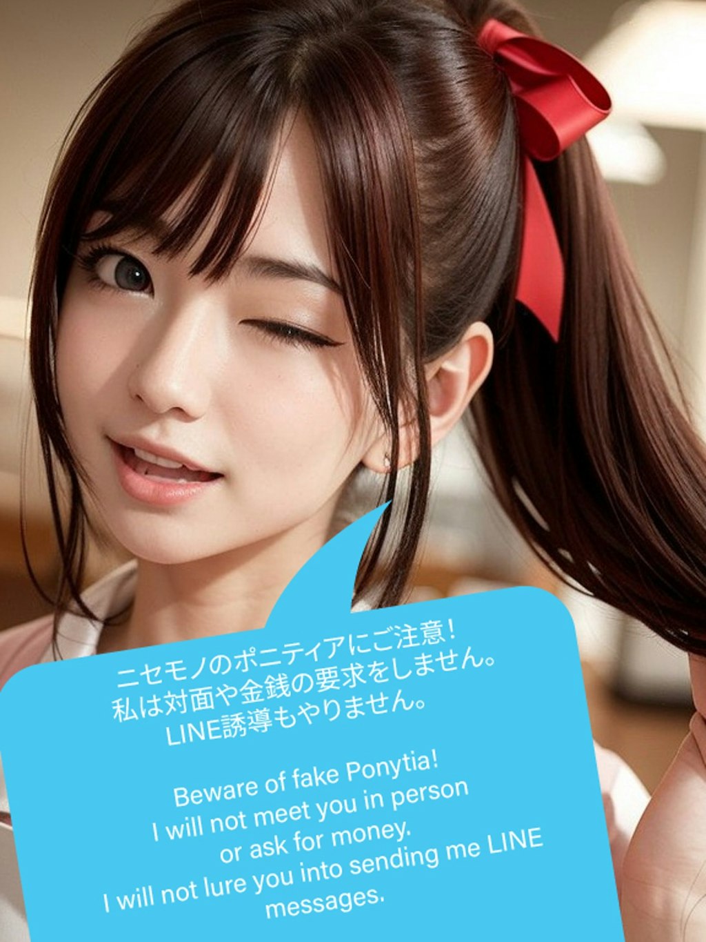 ポニーテール美少女（旧固定固定ポスト想定＋表情集②）