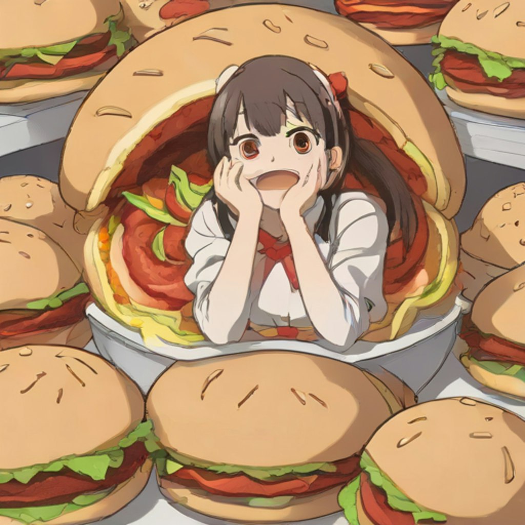 ハンバーガール