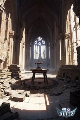 廃墟の祭壇