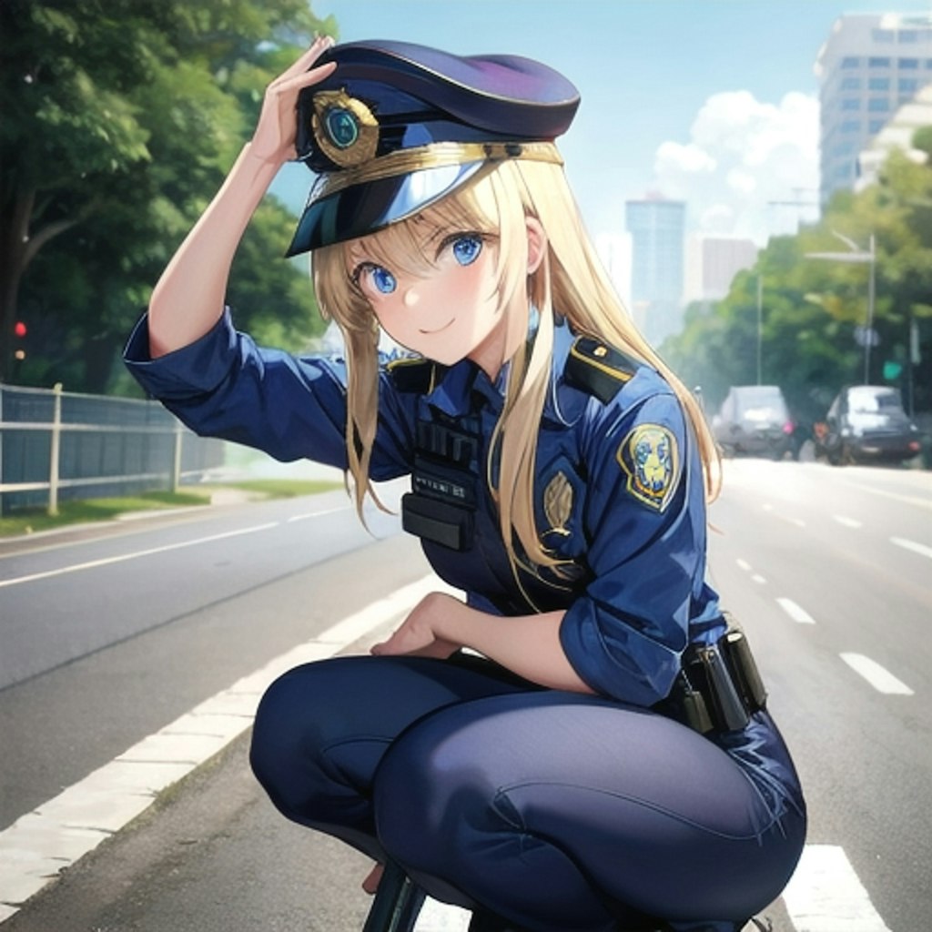 婦警モデル違い