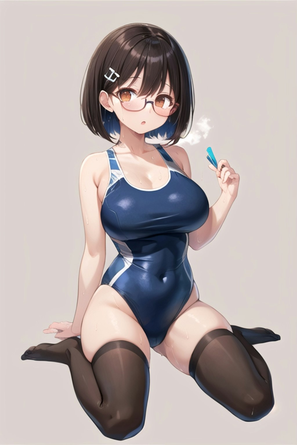 #FROST デフォルトの胸は flat chest～small breasts の様なので