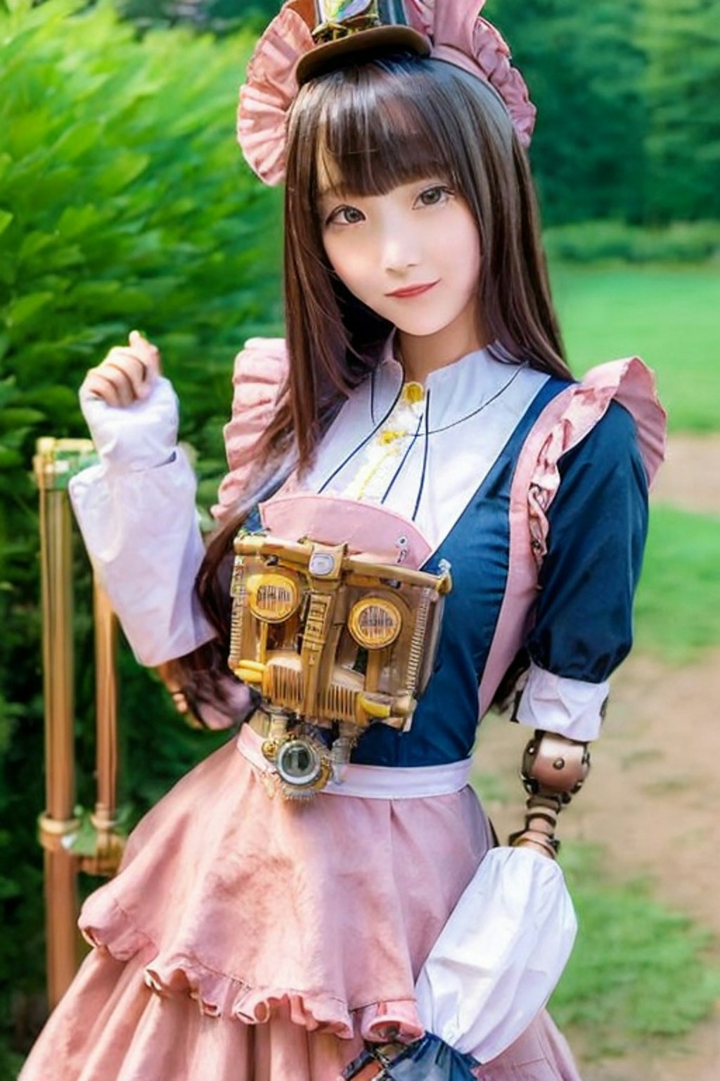 機械仕掛けのメイドさん