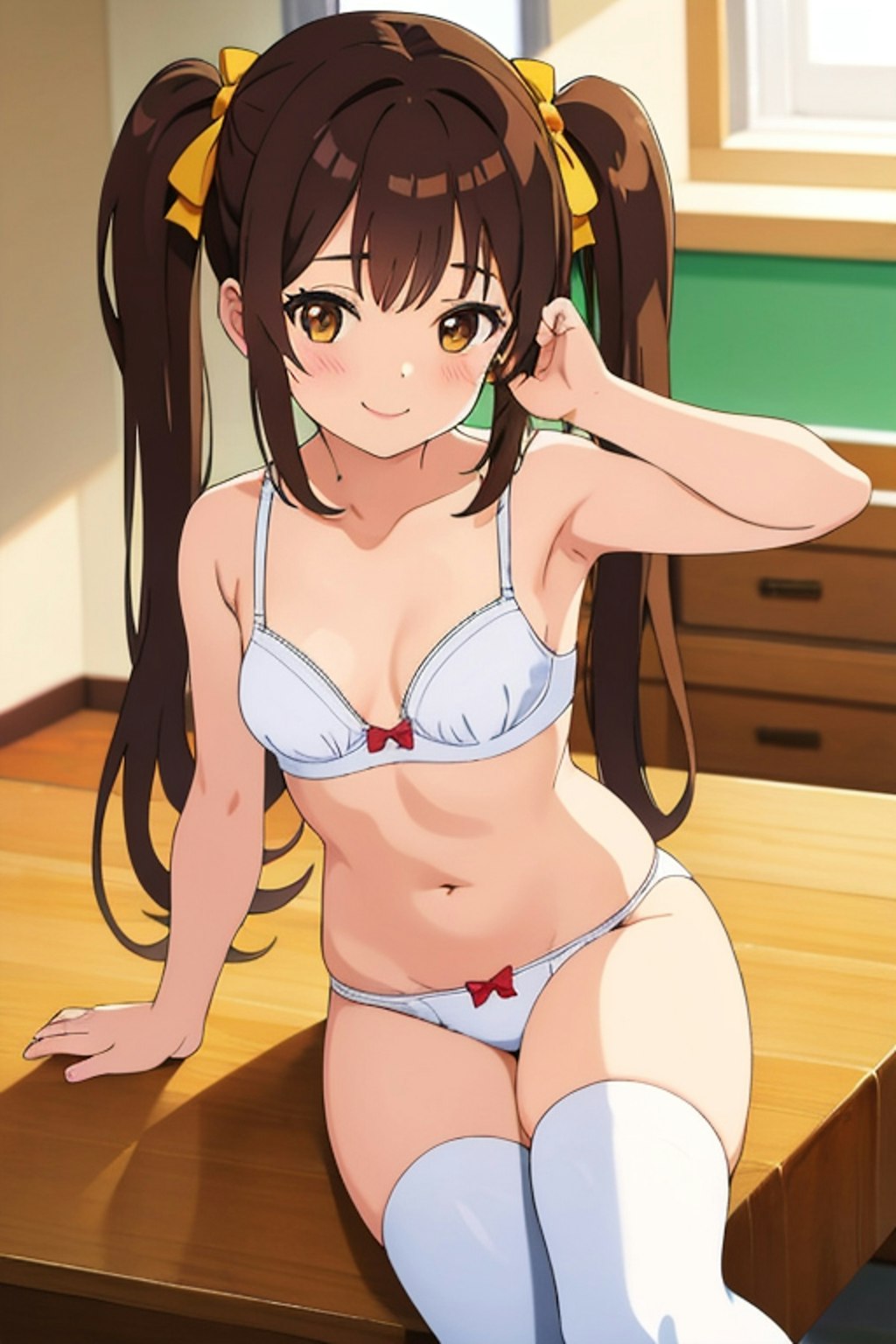 Twintails girl