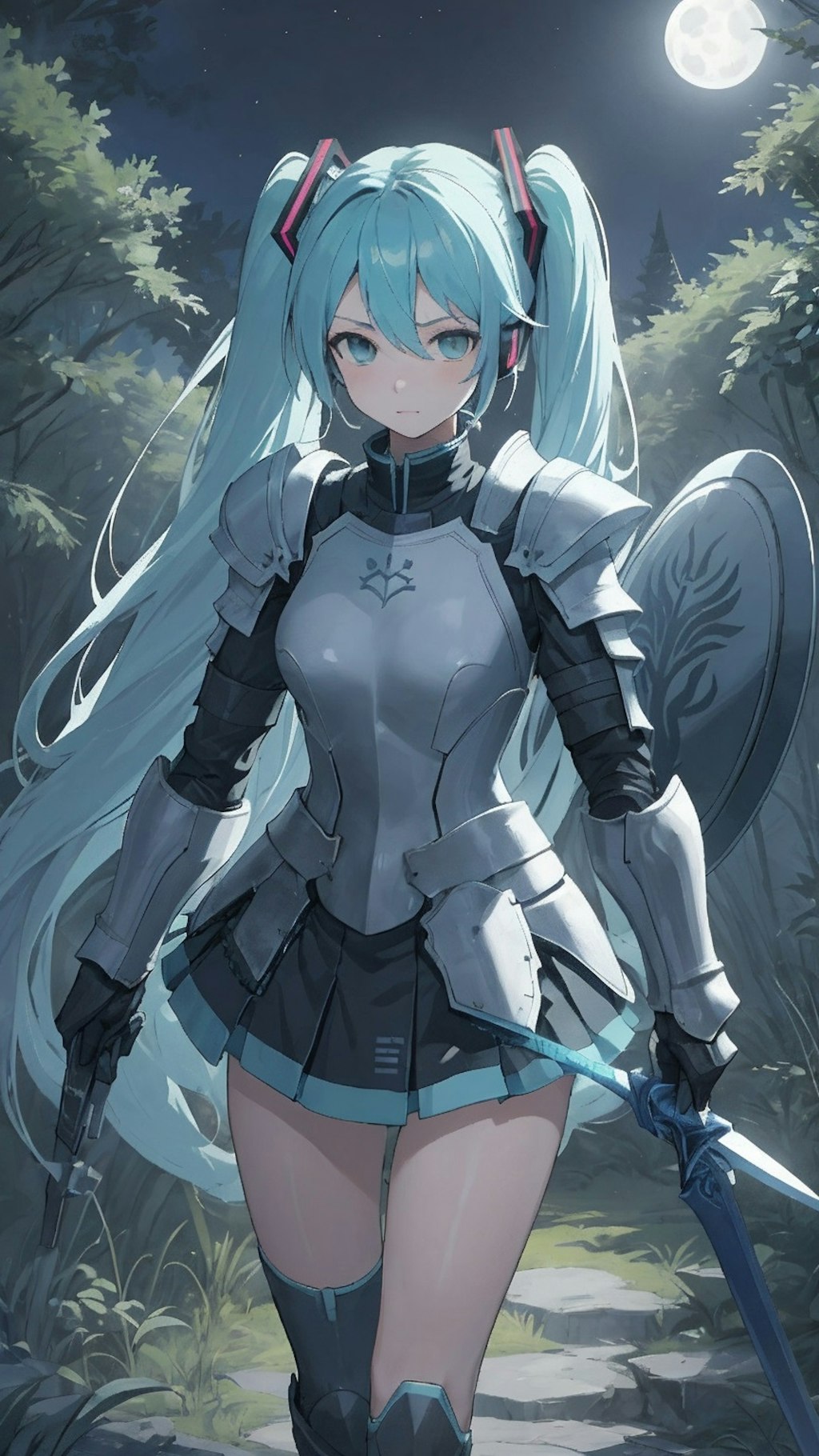 初音ミク　騎士