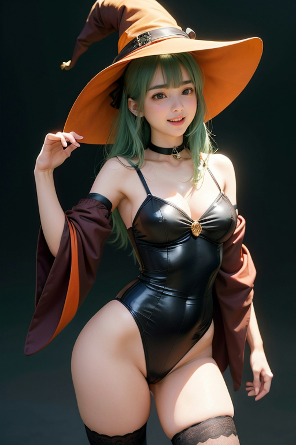 ハロウィンコスプレ グリーン3