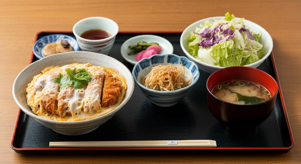 カツ丼定食