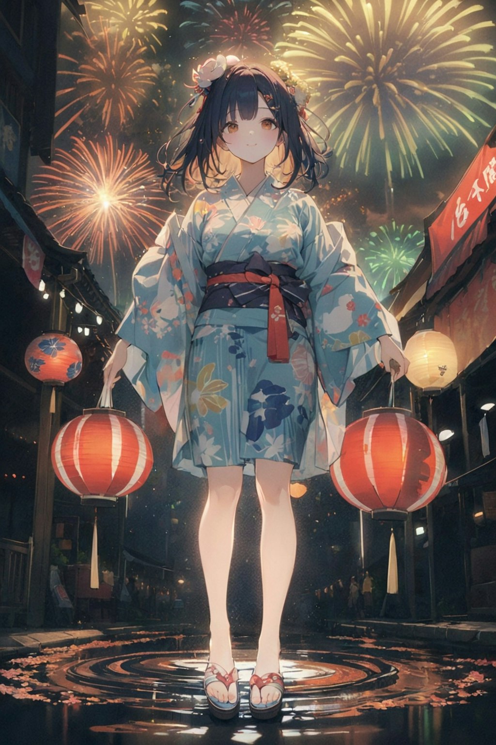 祭りの日