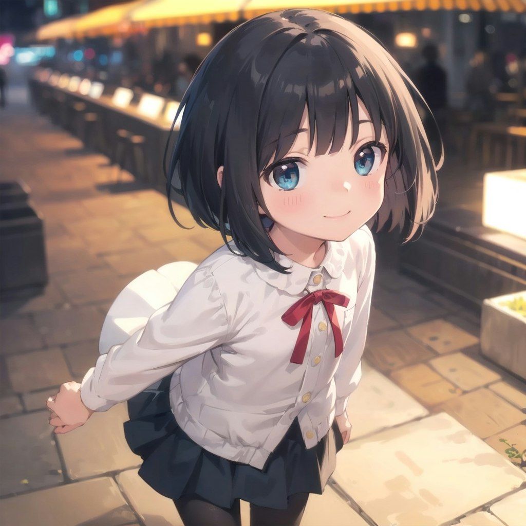 おかっはの女の子。