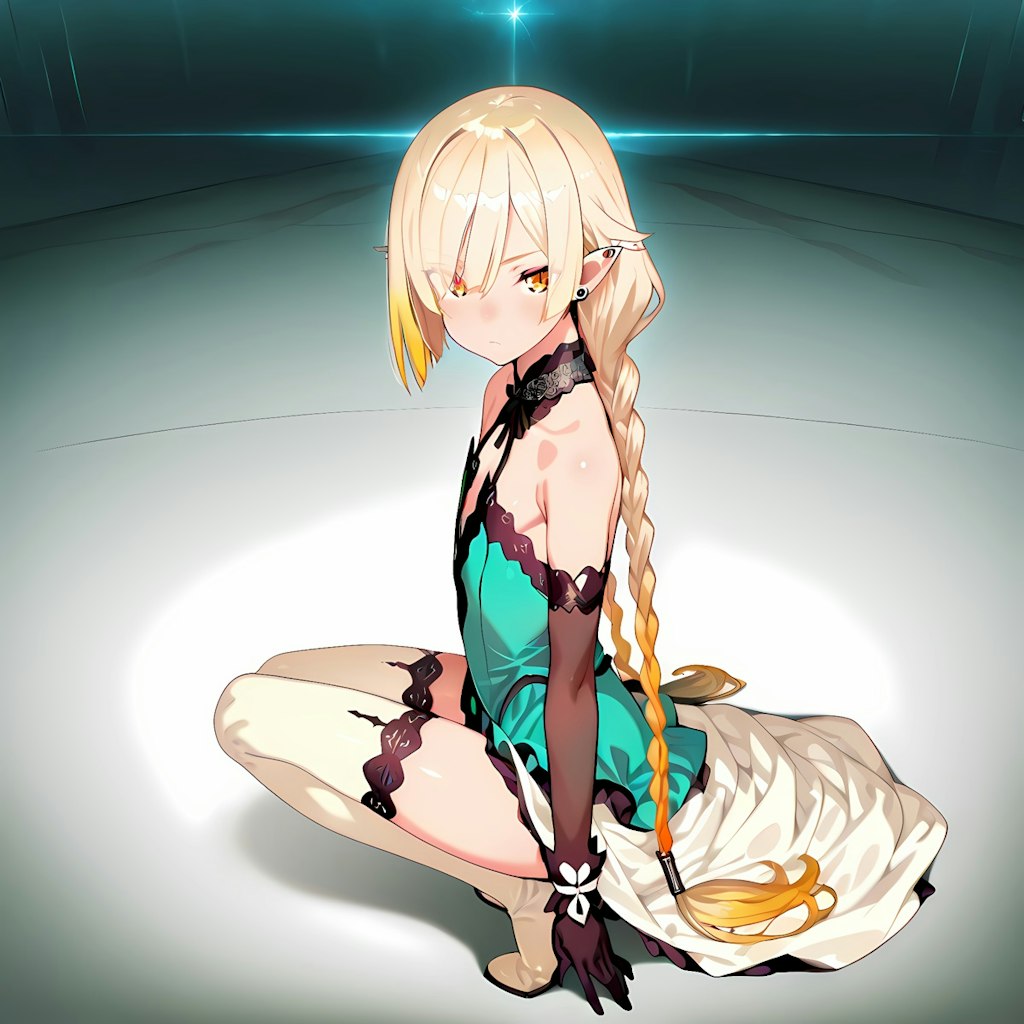 貧乳エルフ娘