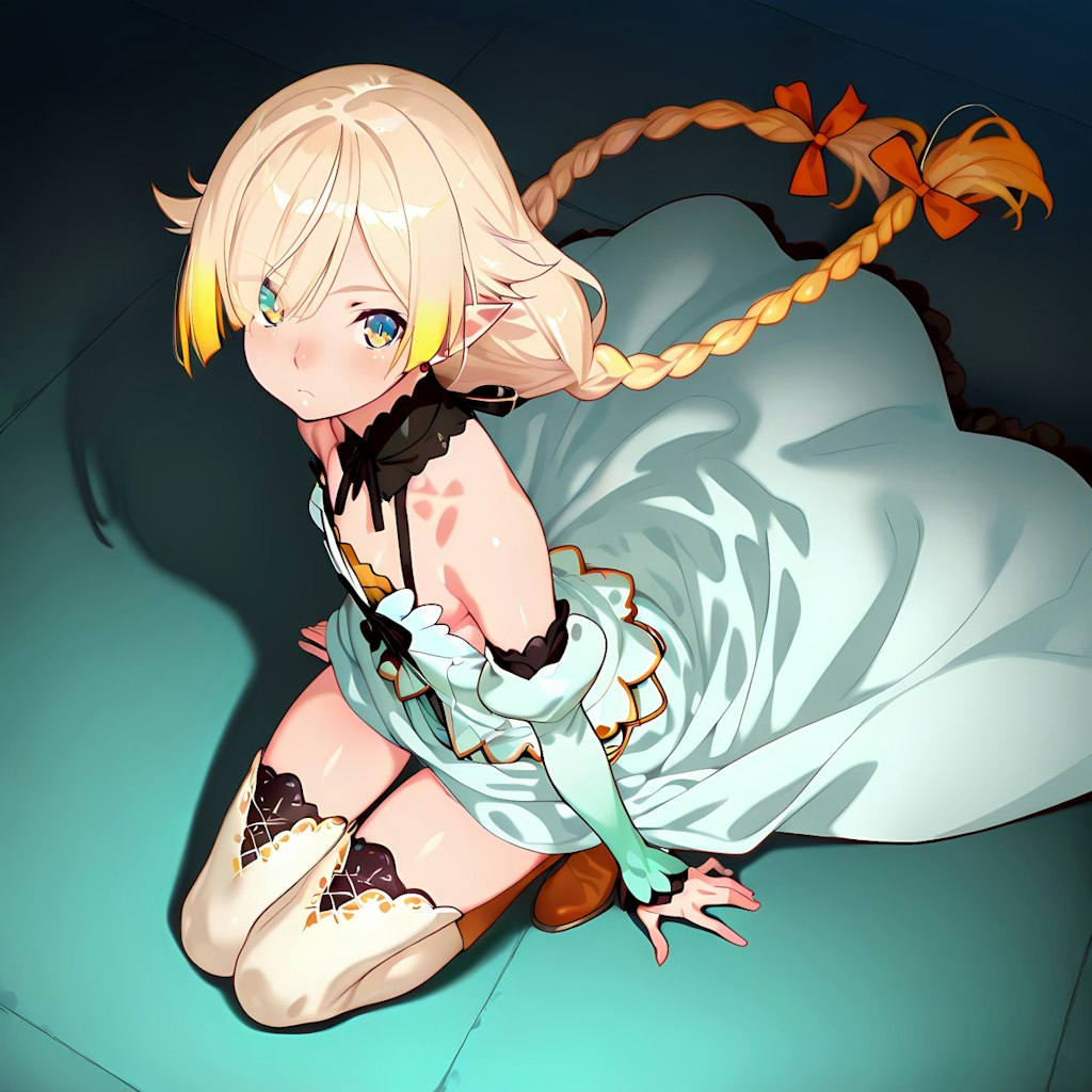 貧乳エルフ娘