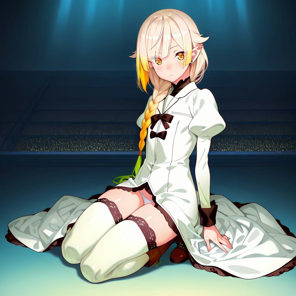 貧乳エルフ娘