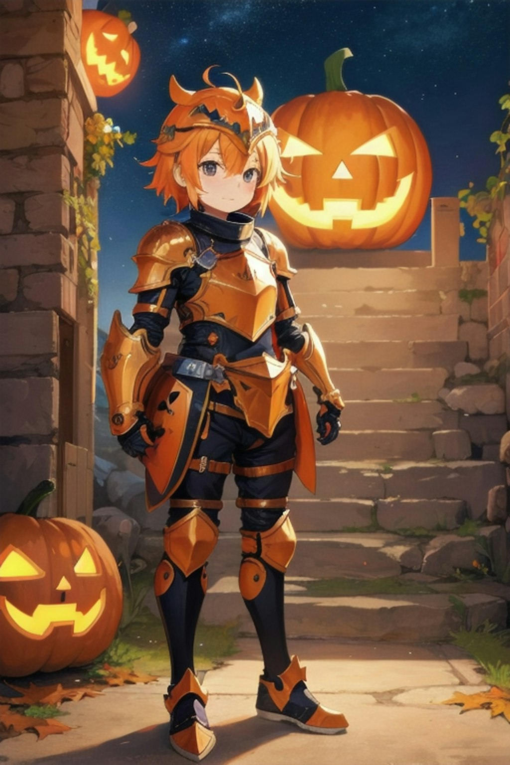 pumpkin knight