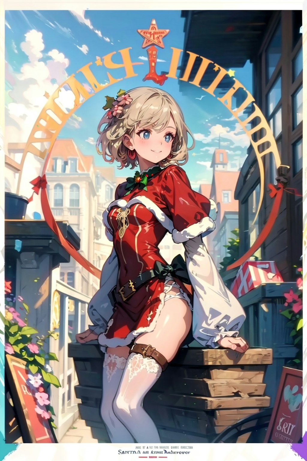 santa girl