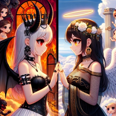 地獄の女王と天界の女王パート2