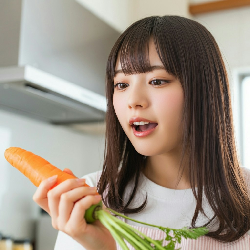 野菜ソムリエの彼女