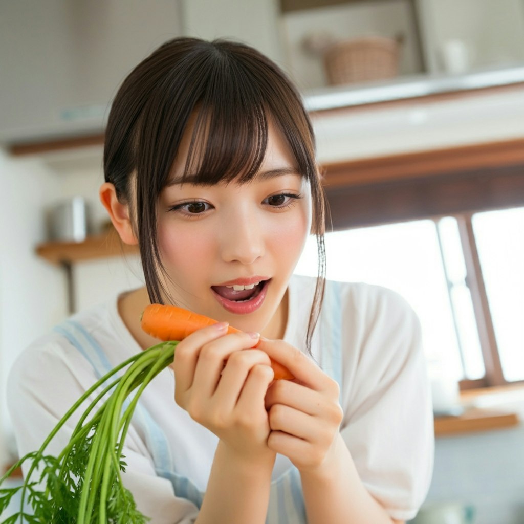 野菜ソムリエの彼女