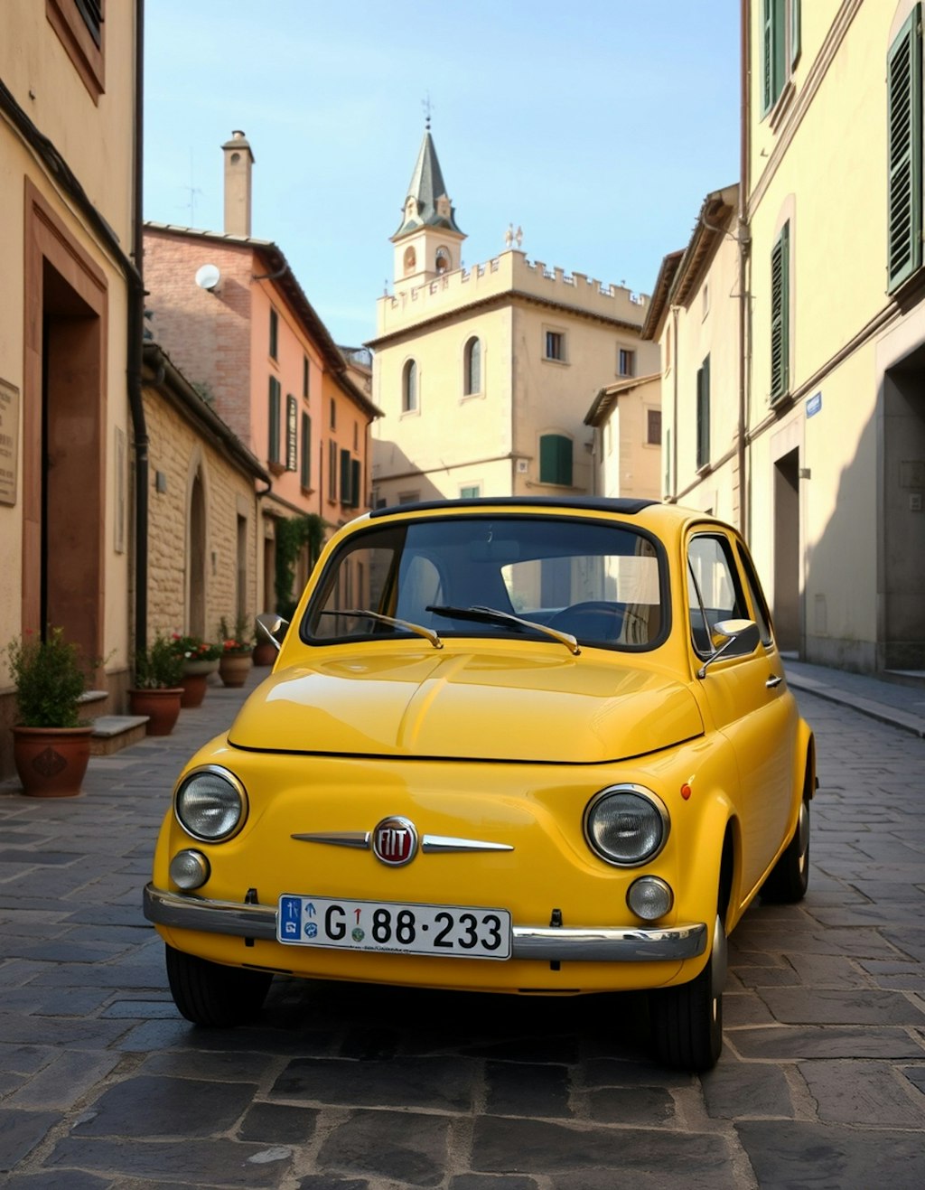 ルパンの愛車「Fiat Nuova 500 Cinquecento」