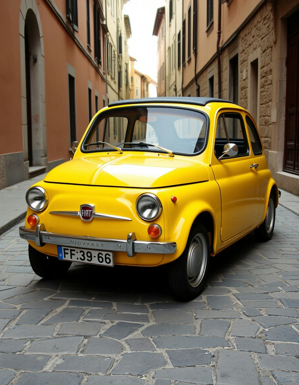 ルパンの愛車「Fiat Nuova 500 Cinquecento」