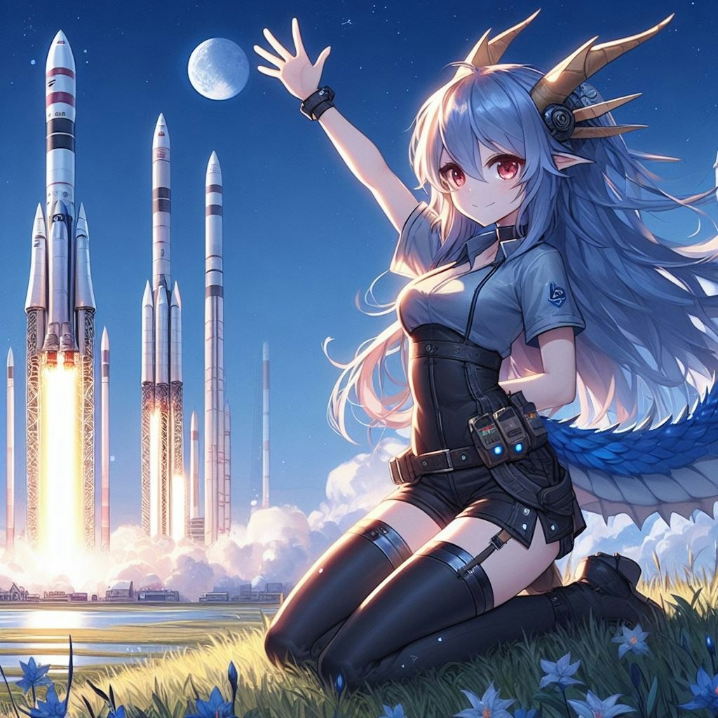 H3ロケット打ち上げ成功おめでとう♪ -Congratulations on the successful launch of the H3 rocket...-