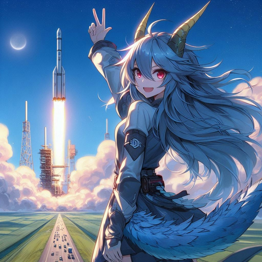 H3ロケット打ち上げ成功おめでとう♪ -Congratulations on the successful launch of the H3 rocket...-