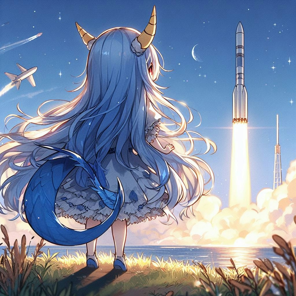 H3ロケット打ち上げ成功おめでとう♪ -Congratulations on the successful launch of the H3 rocket...-