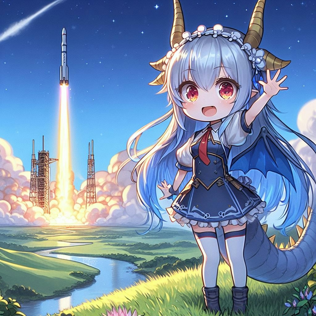 H3ロケット打ち上げ成功おめでとう♪ -Congratulations on the successful launch of the H3 rocket...-