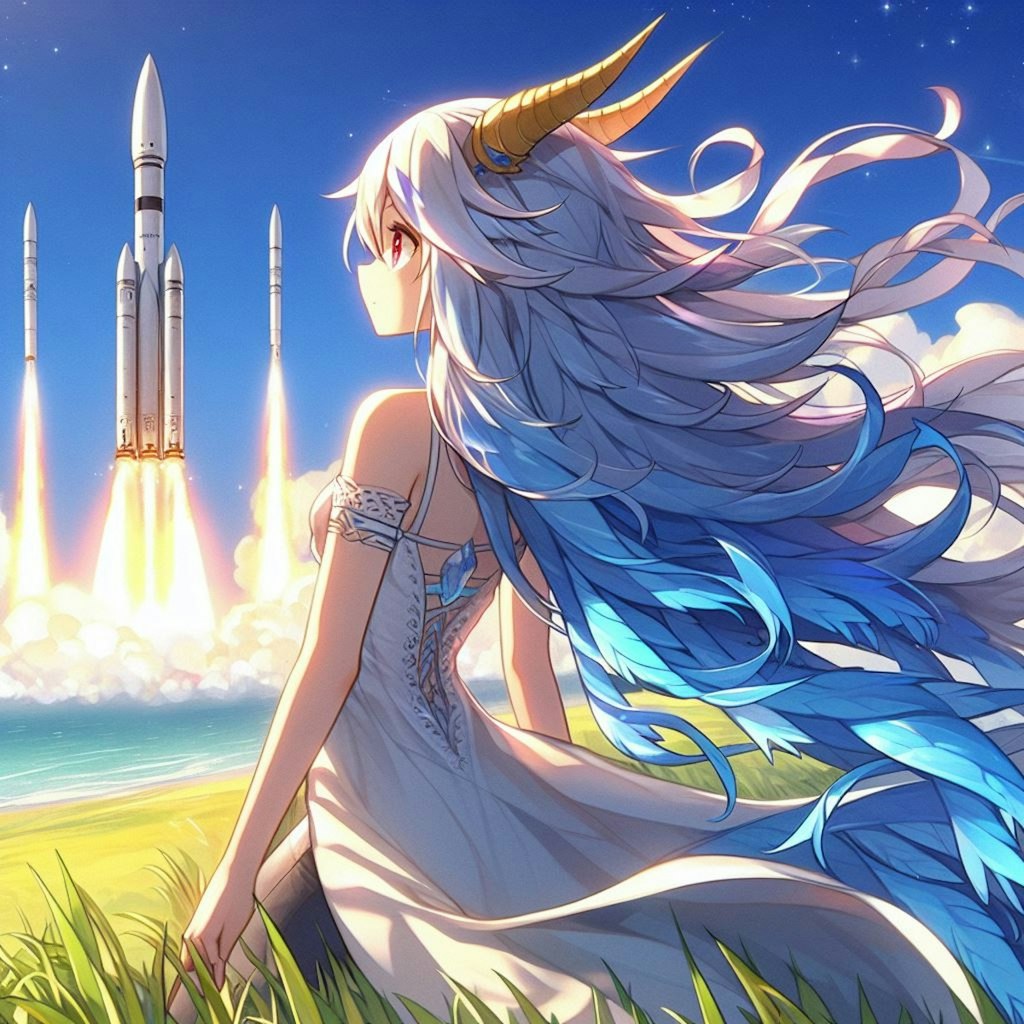 H3ロケット打ち上げ成功おめでとう♪ -Congratulations on the successful launch of the H3 rocket...-